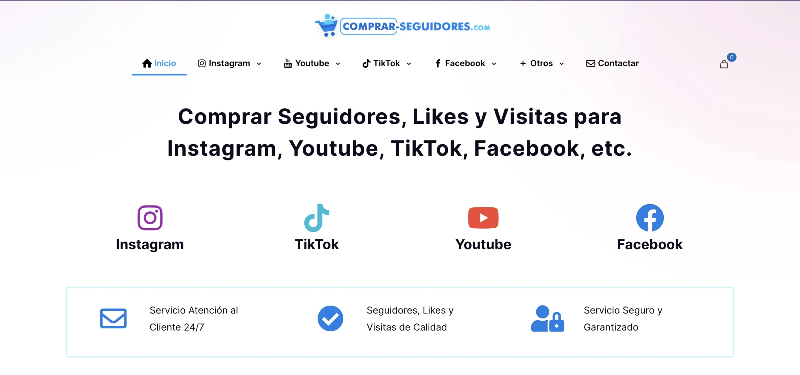 Comprar seguidores Telegram